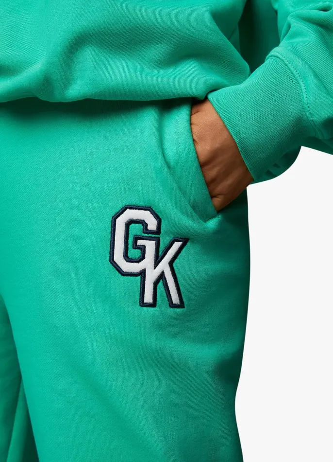 Gym King Joggers Women Varsity Jogger 8211 Jade Green