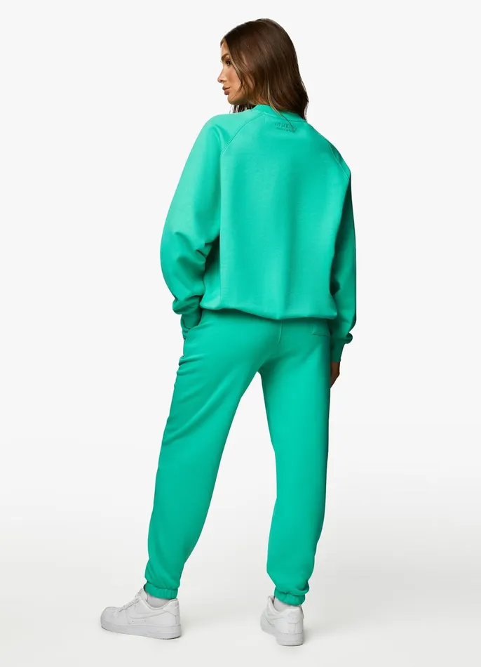 Gym King Joggers Women Varsity Jogger 8211 Jade Green
