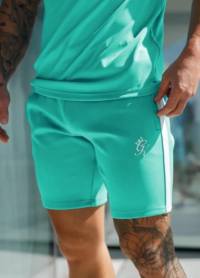 Gym King Shorts Men Core Plus Poly Short 8211 Marine Green