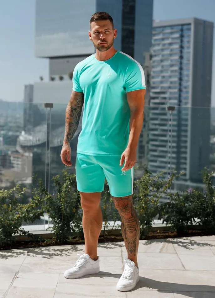 Gym King Shorts Men Core Plus Poly Short 8211 Marine Green