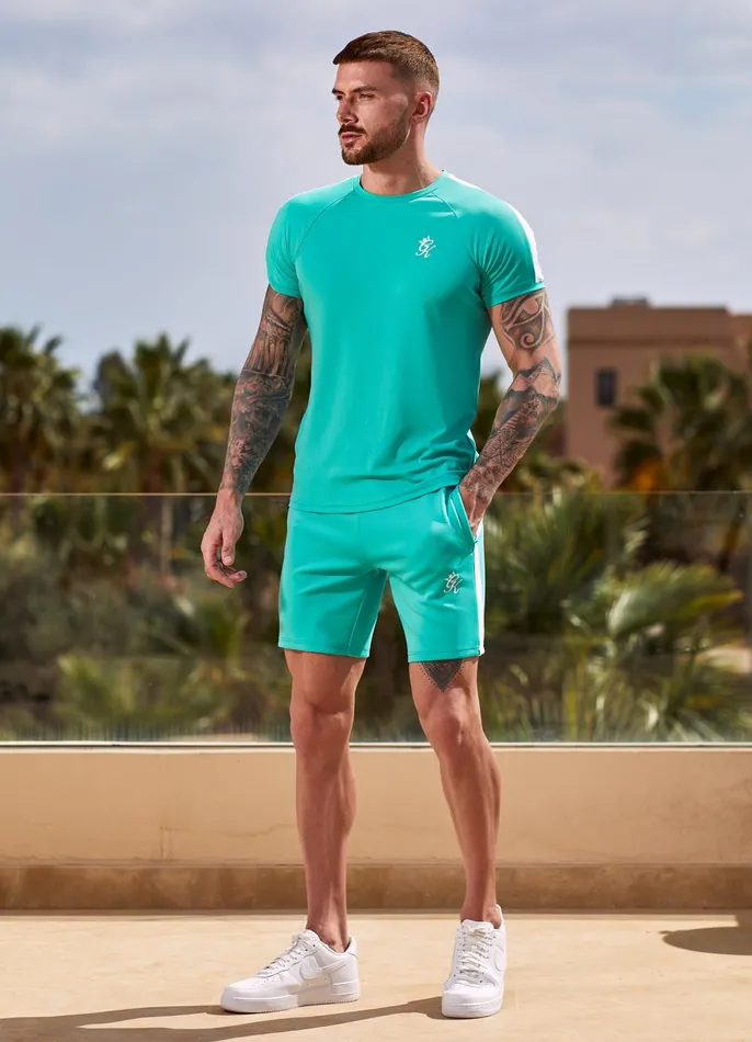 Gym King Shorts Men Core Plus Poly Short 8211 Marine Green