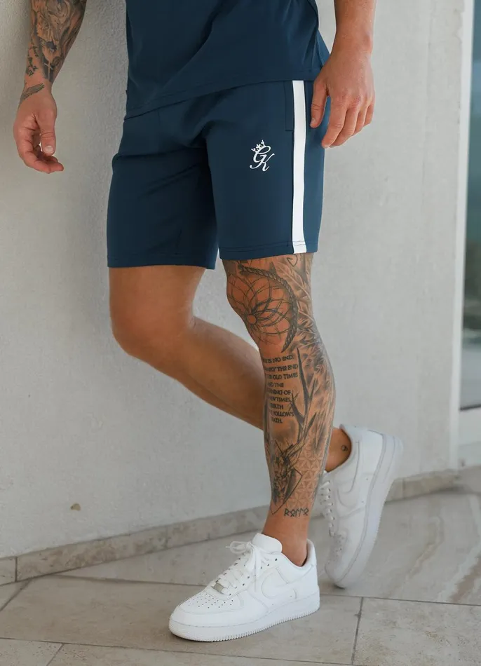 Gym King Shorts Men Core Plus Poly Short 8211 Moonlight Blue