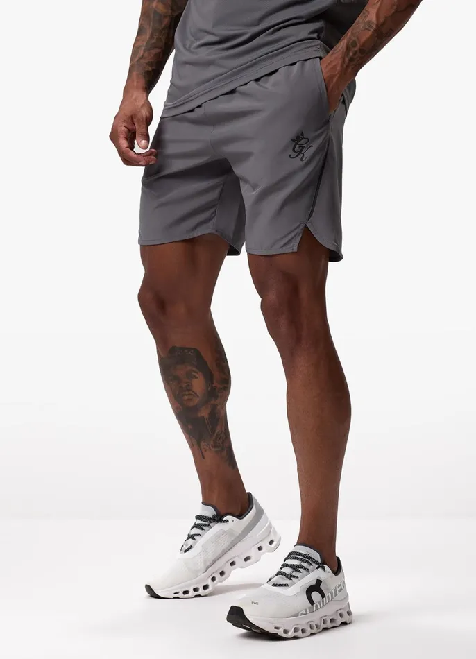 Gym King Shorts Men Flex 6034 Short 8211 Fossil GreyBlack