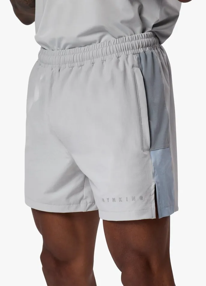 Gym King Shorts Men React Woven Short 8211 Light Grey
