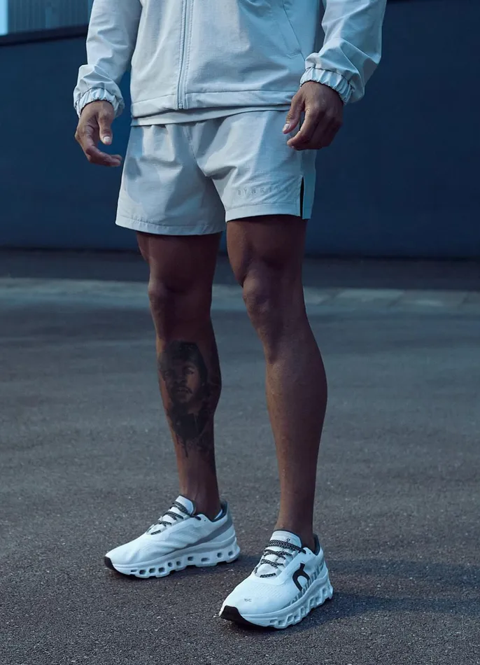 Gym King Shorts Men React Woven Short 8211 Light Grey