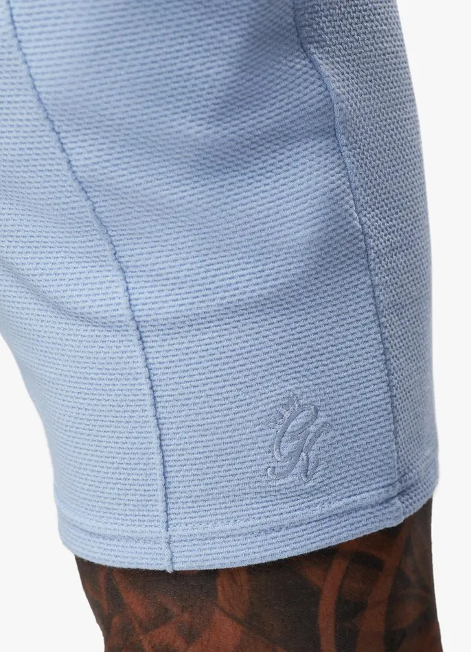 Gym King Shorts Men Signature Texture Short 8211 Cloud Blue