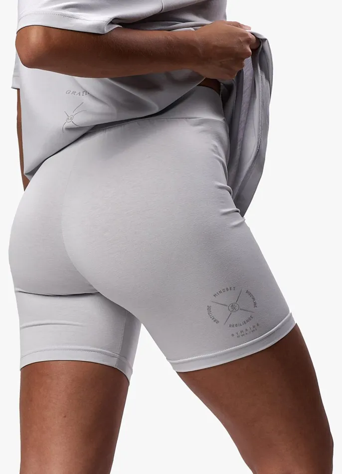 Gym King Shorts Women Stoic Cycle Short 8211 Light Grey
