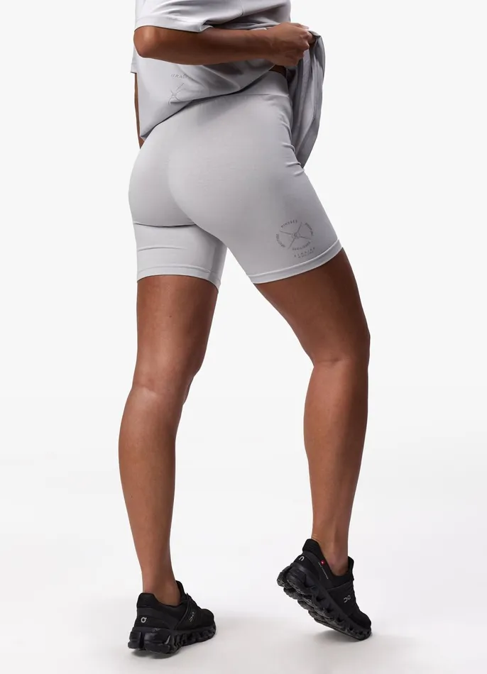 Gym King Shorts Women Stoic Cycle Short 8211 Light Grey
