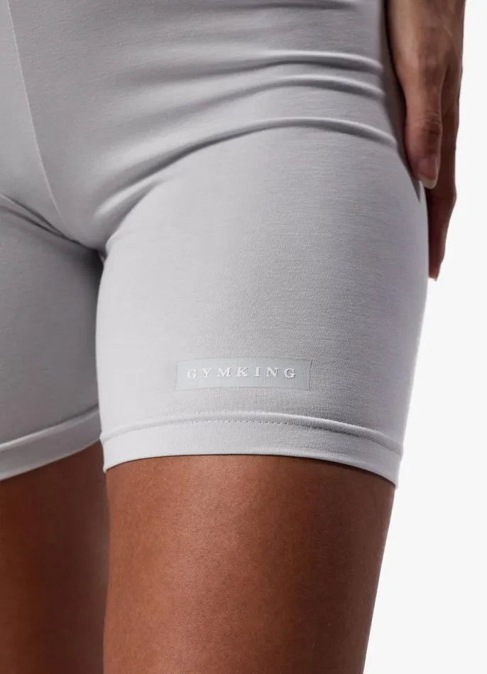 Gym King Shorts Women Stoic Cycle Short 8211 Light Grey