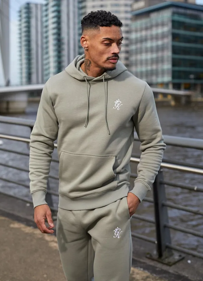 Gym King Sweatshirts and Hoodies Men Fundamental Fleece Hood 8211 Soft Khaki