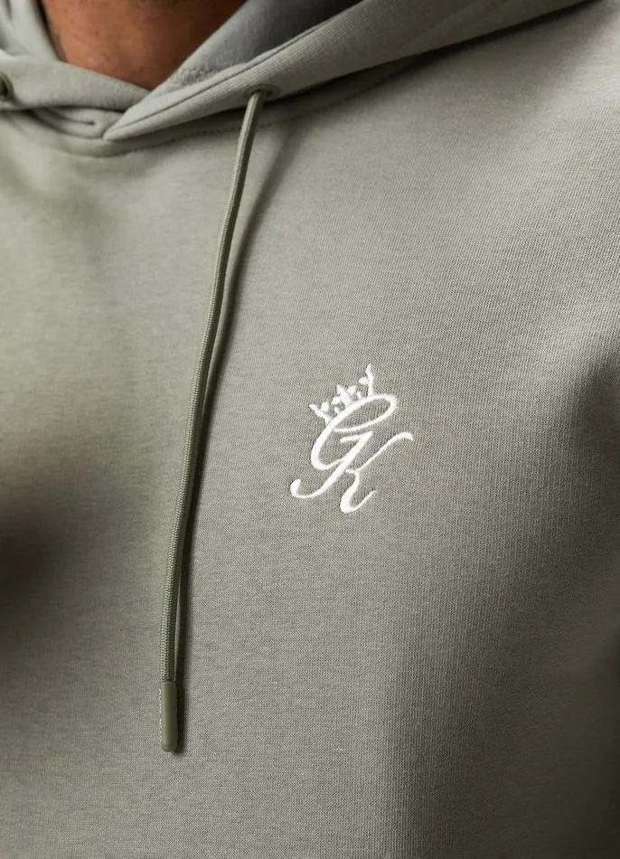 Gym King Sweatshirts and Hoodies Men Fundamental Fleece Hood 8211 Soft Khaki