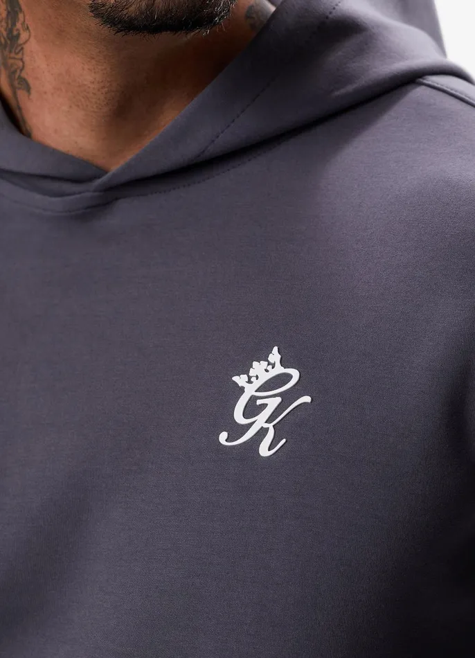 Gym King Sweatshirts and Hoodies Men Split Linear Hood 8211 Graphite