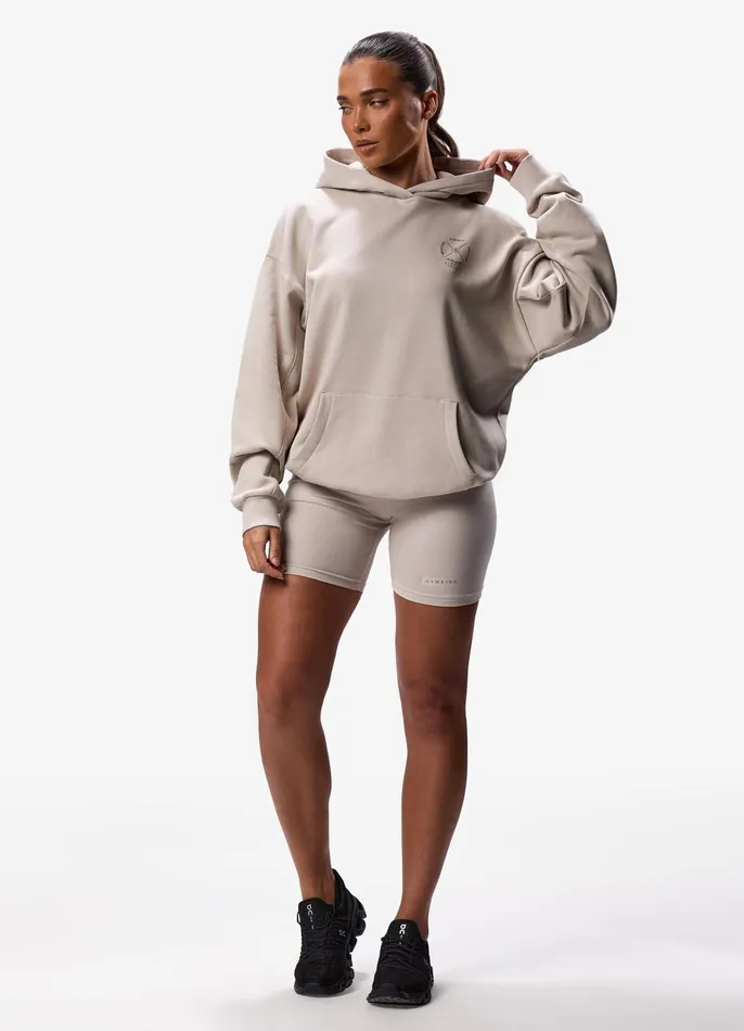Gym King Sweatshirts and Hoodies Women Stoic Hood 8211 Light Stone