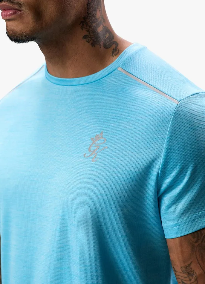 Gym King TShirts Men Element Tee 8211 Aqua Sky Marl