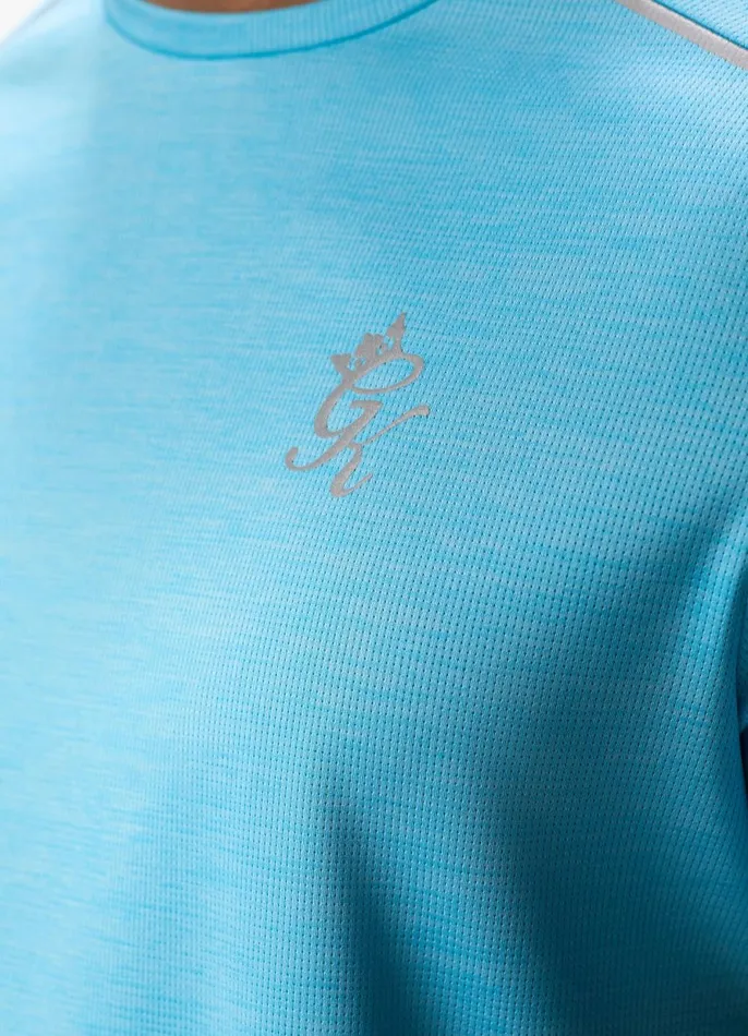 Gym King TShirts Men Element Tee 8211 Aqua Sky Marl