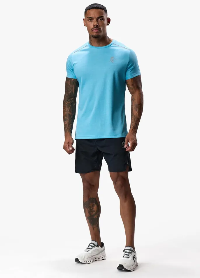 Gym King TShirts Men Element Tee 8211 Aqua Sky Marl
