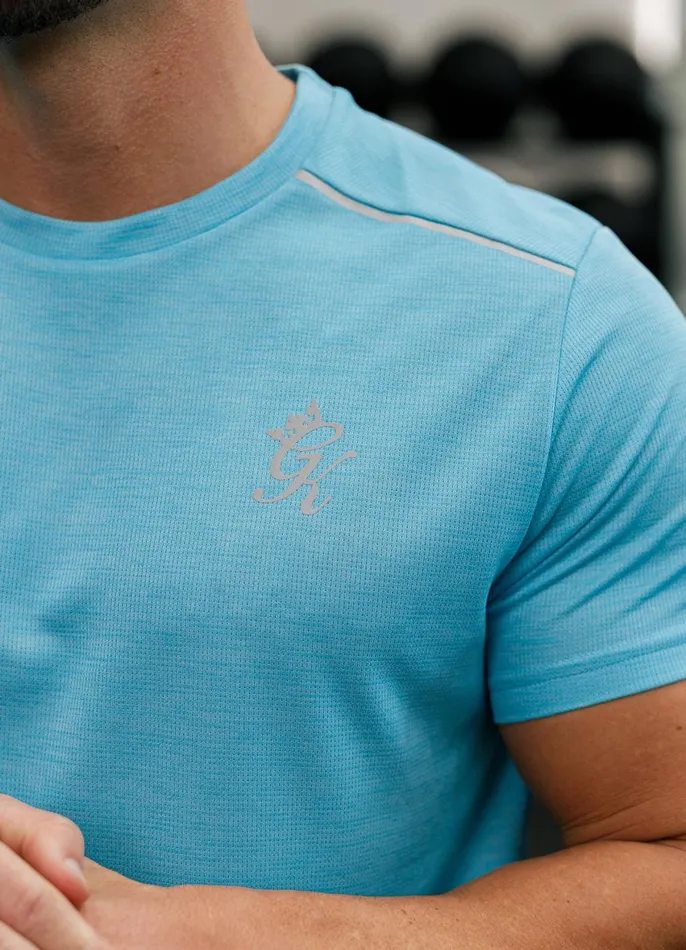Gym King TShirts Men Element Tee 8211 Aqua Sky Marl