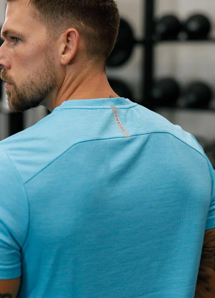 Gym King TShirts Men Element Tee 8211 Aqua Sky Marl