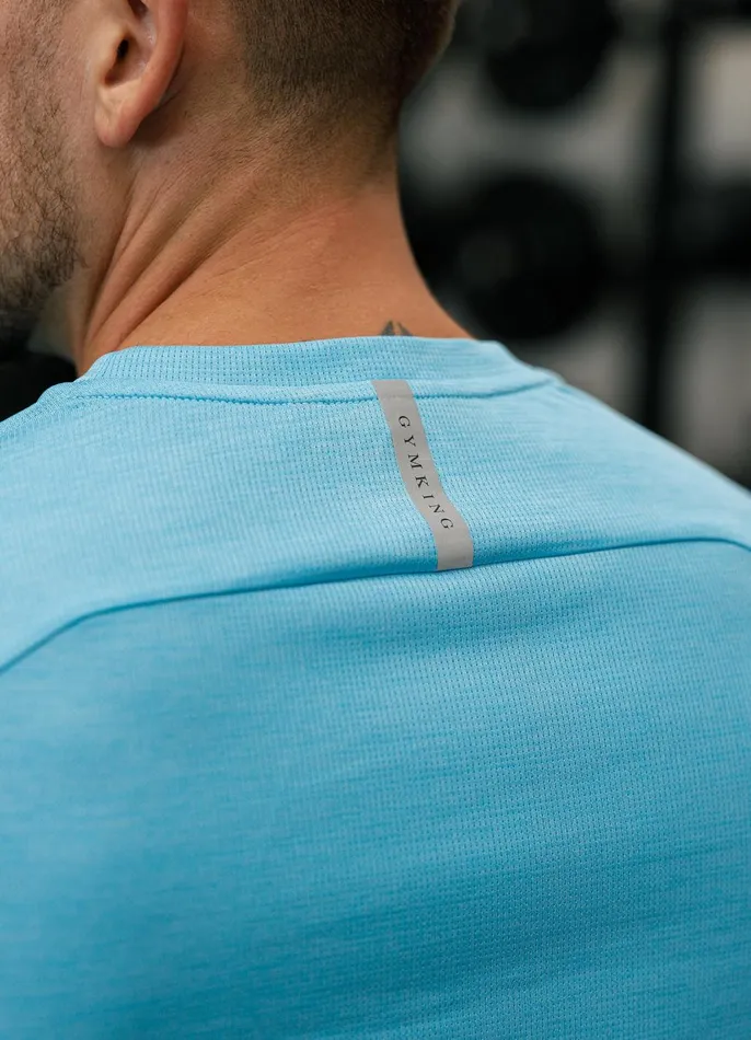 Gym King TShirts Men Element Tee 8211 Aqua Sky Marl