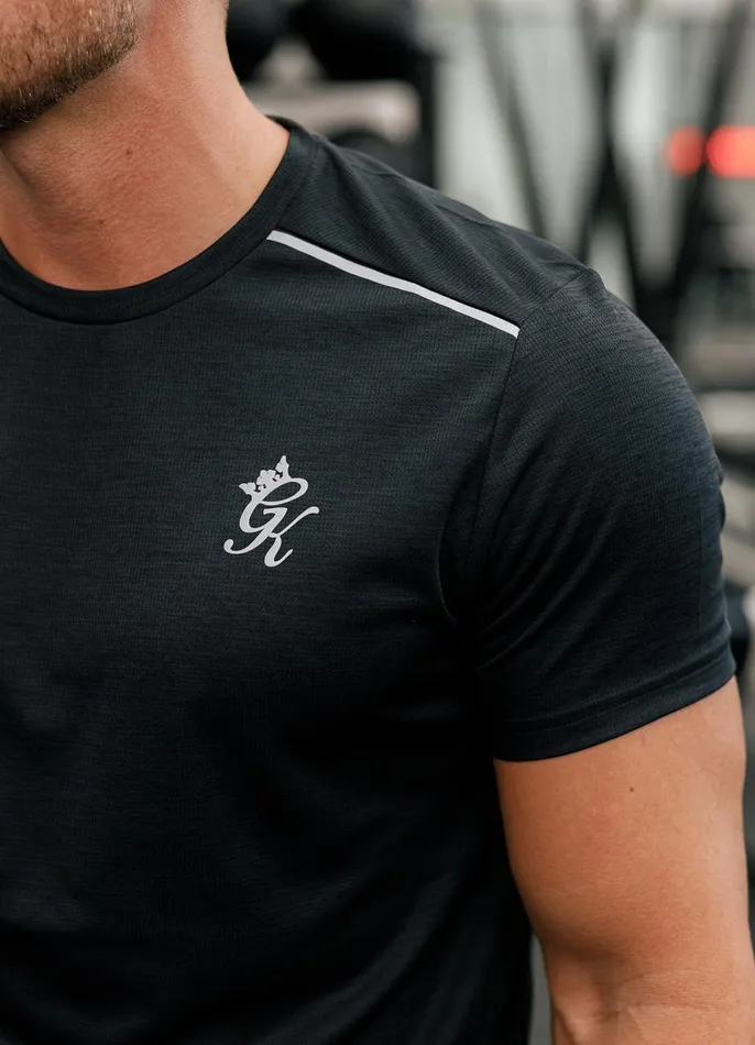 Gym King TShirts Men Element Tee 8211 Black Marl