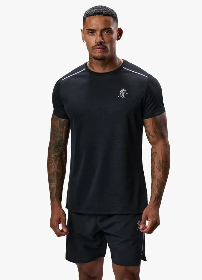 Gym King TShirts Men Element Tee 8211 Black Marl