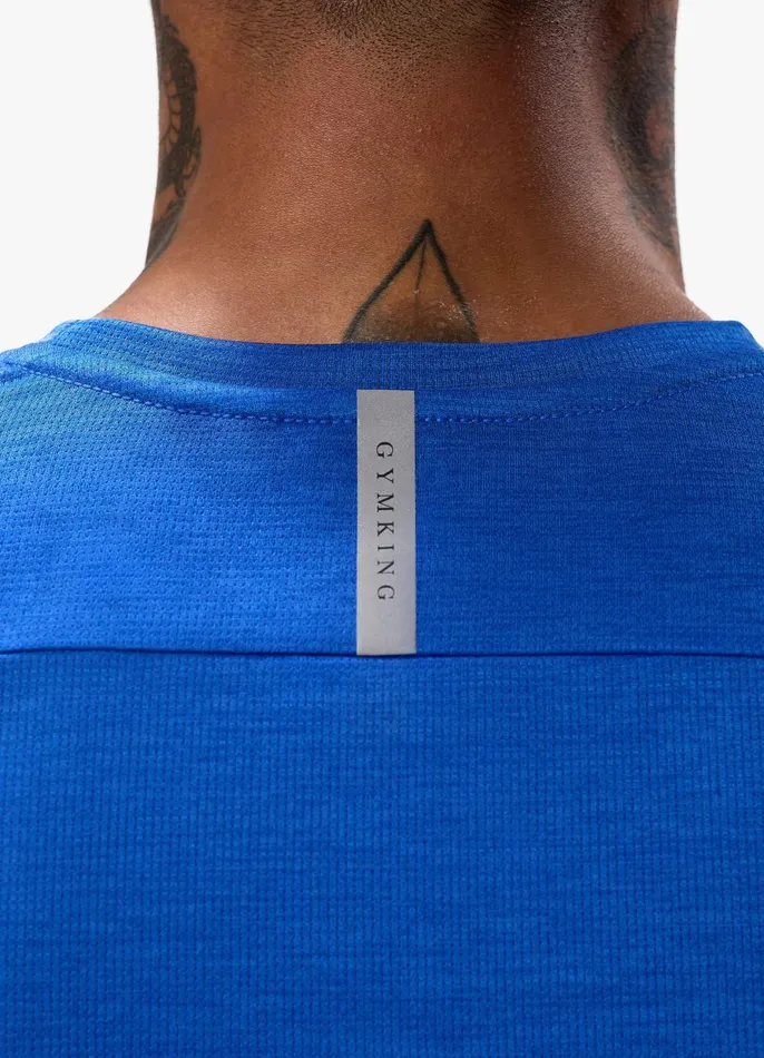 Gym King TShirts Men Element Tee 8211 Sonic Blue Marl