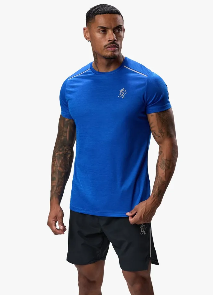 Gym King TShirts Men Element Tee 8211 Sonic Blue Marl