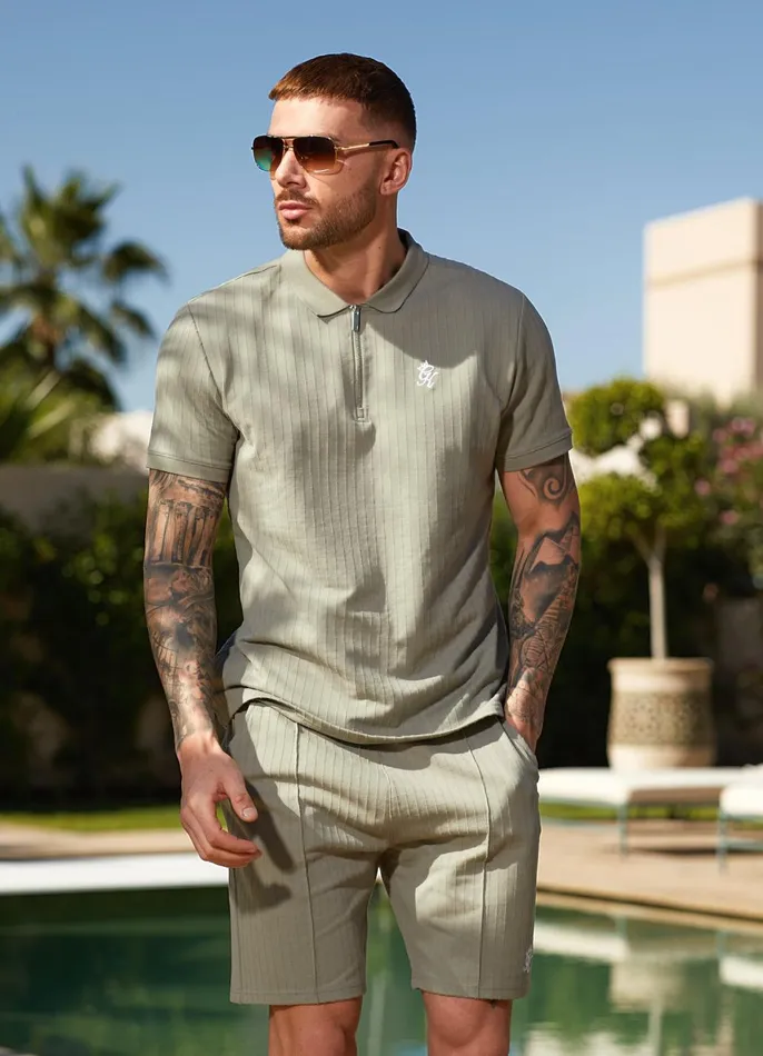 Gym King TShirts Men Riviera Signature Polo 8211 Khaki