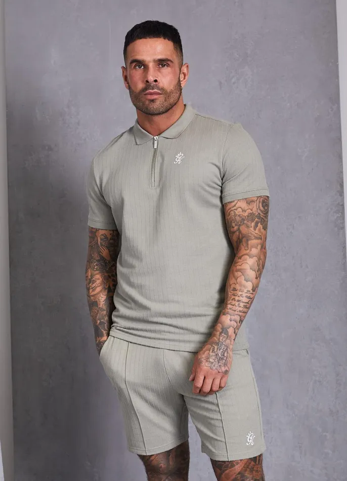 Gym King TShirts Men Riviera Signature Polo 8211 Khaki