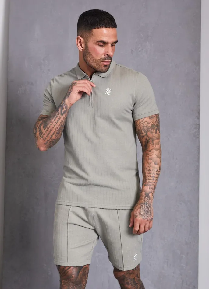 Gym King TShirts Men Riviera Signature Polo 8211 Khaki
