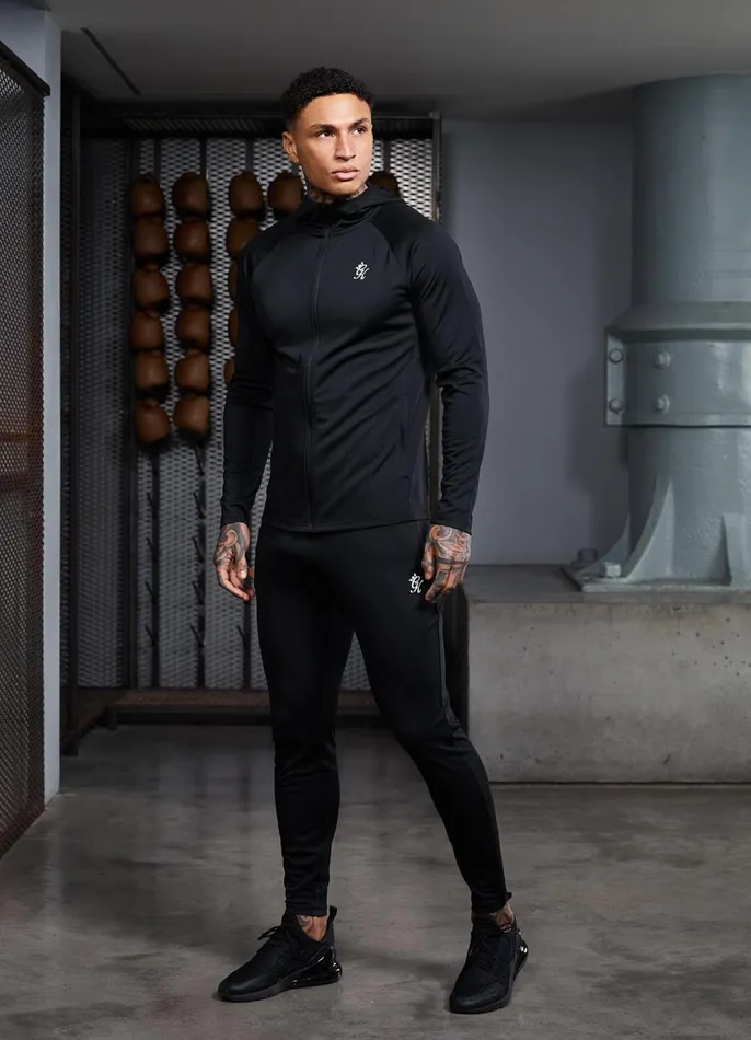 Gym King Tracksuit Bottoms Men 365 Lightweight Poly Training Pant 8211 Black