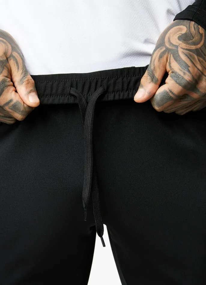 Gym King Tracksuit Bottoms Men 365 Lightweight Poly Training Pant 8211 Black