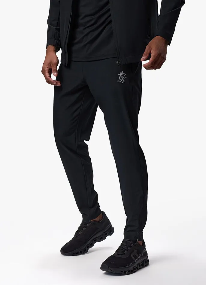 Gym King Tracksuit Bottoms Men Flex Woven Tracksuit Bottom 8211 Black