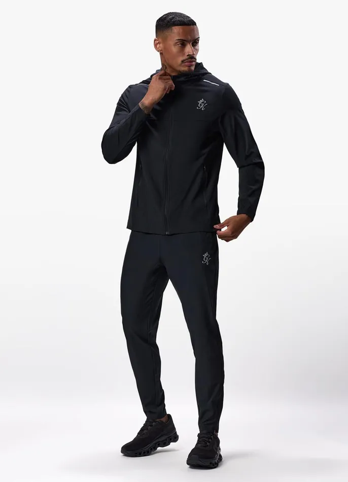 Gym King Tracksuit Bottoms Men Flex Woven Tracksuit Bottom 8211 Black