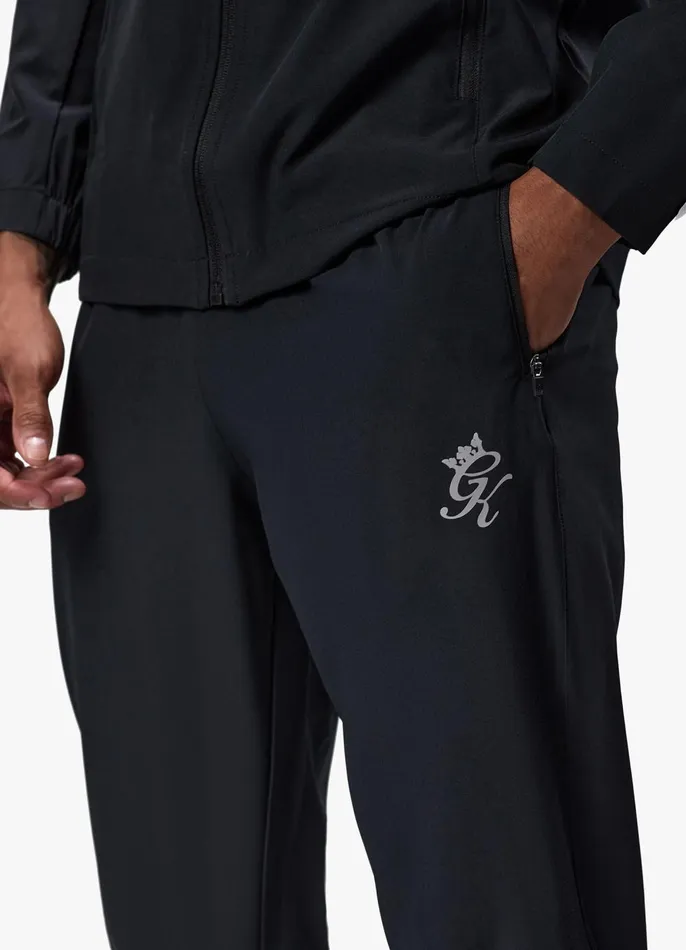 Gym King Tracksuit Bottoms Men Flex Woven Tracksuit Bottom 8211 Black