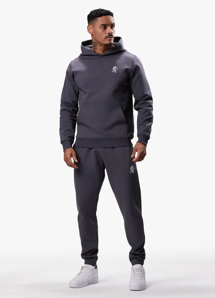 Gym King Tracksuit Bottoms Men Split Linear Jogger 8211 Graphite