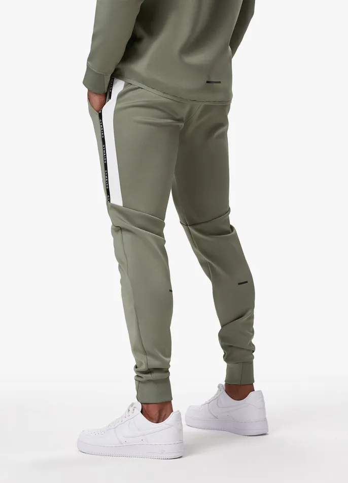 Gym King Tracksuit Bottoms Men Taped Core Plus Jogger 8211 Soft Khaki