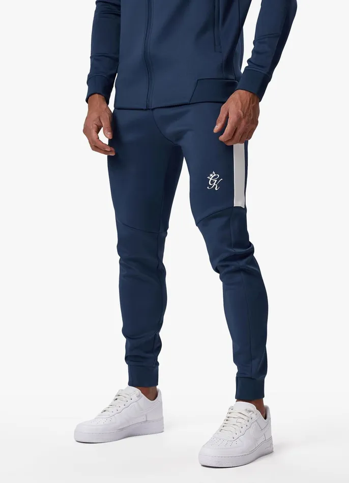 Gym King Tracksuits Men Core Plus Poly Tracksuit 8211 Moonlight Blue