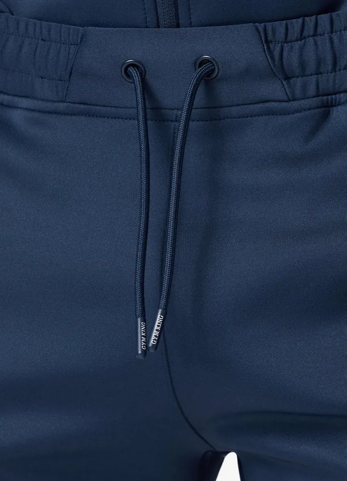 Gym King Tracksuits Men Core Plus Poly Tracksuit 8211 Moonlight Blue