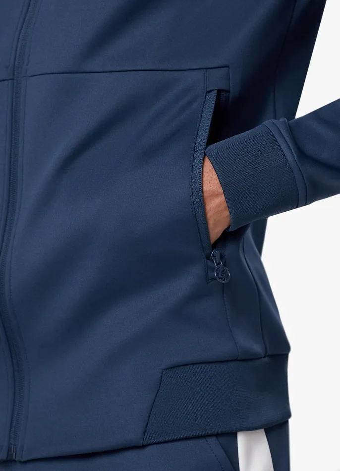 Gym King Tracksuits Men Core Plus Poly Tracksuit 8211 Moonlight Blue