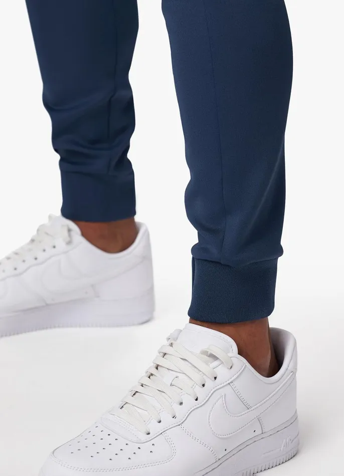 Gym King Tracksuits Men Core Plus Poly Tracksuit 8211 Moonlight Blue