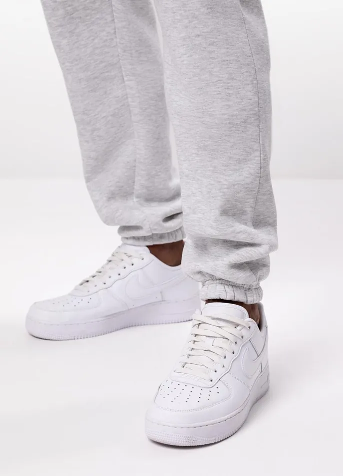 Gym King Tracksuits Men Division Crew Tracksuit 8211 Snow Marl