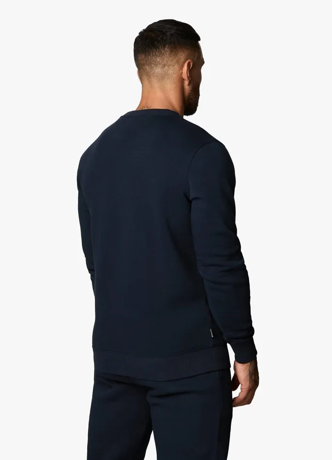 Gym King Tracksuits Men Fundamental Crew Tracksuit 8211 Navy