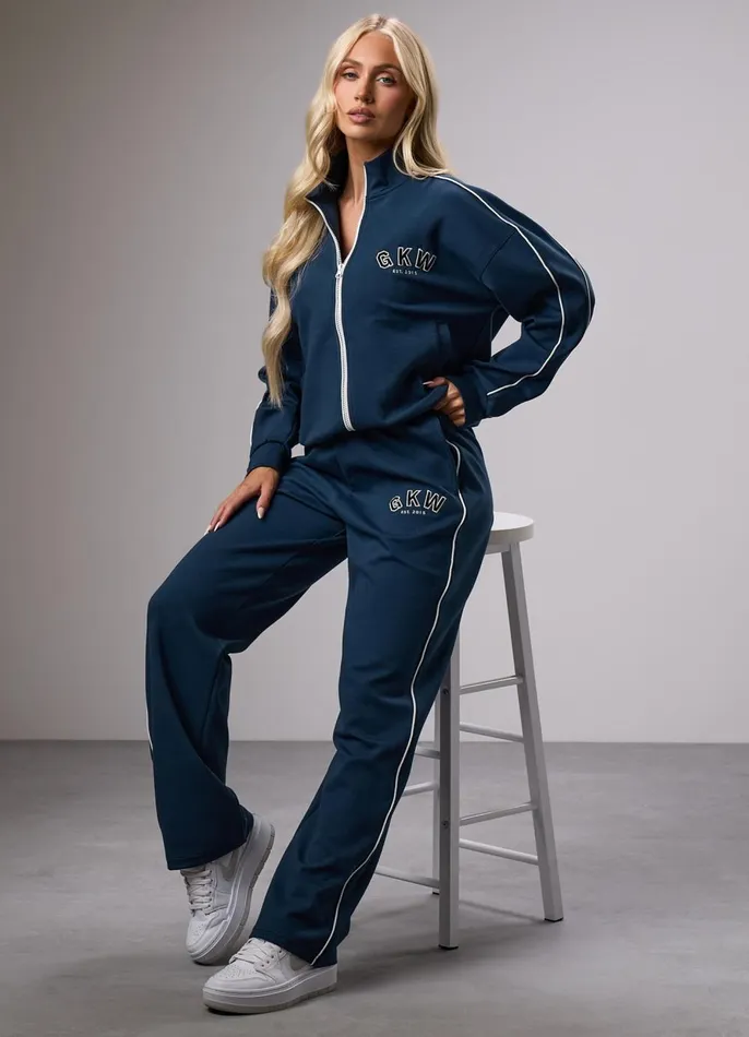 Gym King Tracksuits Women GKW Sports Luxe Tracksuit 8211 Rich Blue