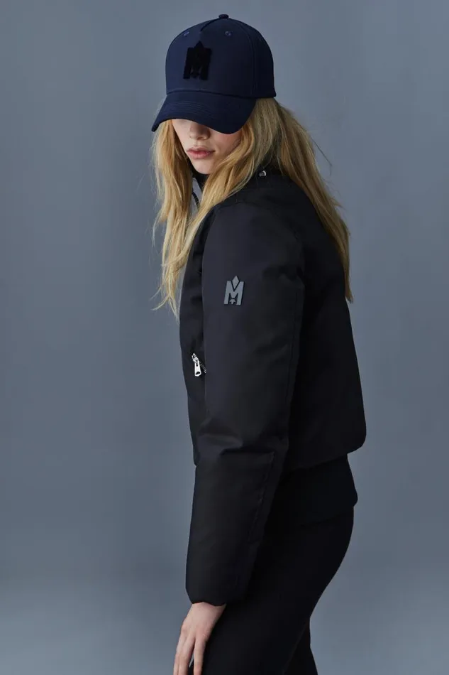 Hats Men Mackage ANDERSON Baseball Cap With Velvet Logo White