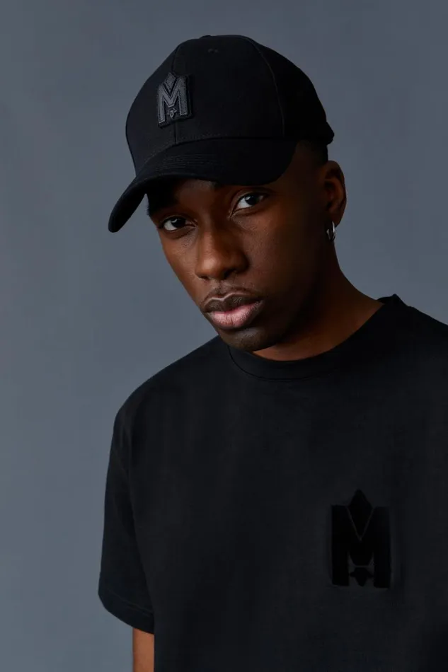 Hats Men Mackage ANDERSON Baseball Cap With Velvet Logo White