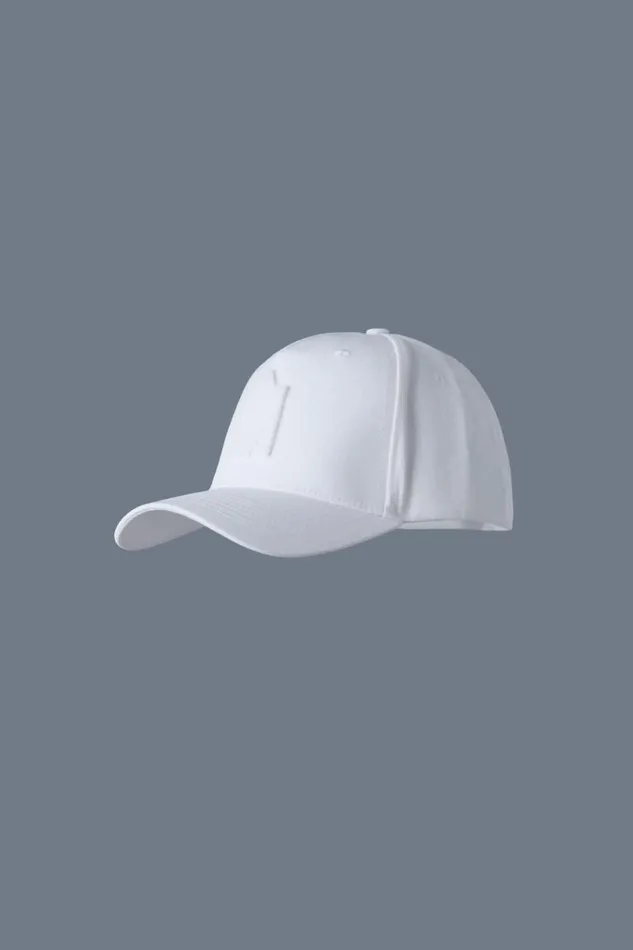 Hats Men Mackage ANDERSON Baseball Cap With Velvet Logo White