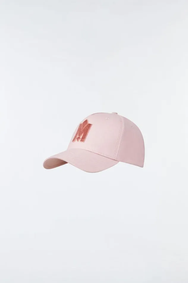 Hats Men Mackage ANDERSON Baseball Cap With Velvet Logo White