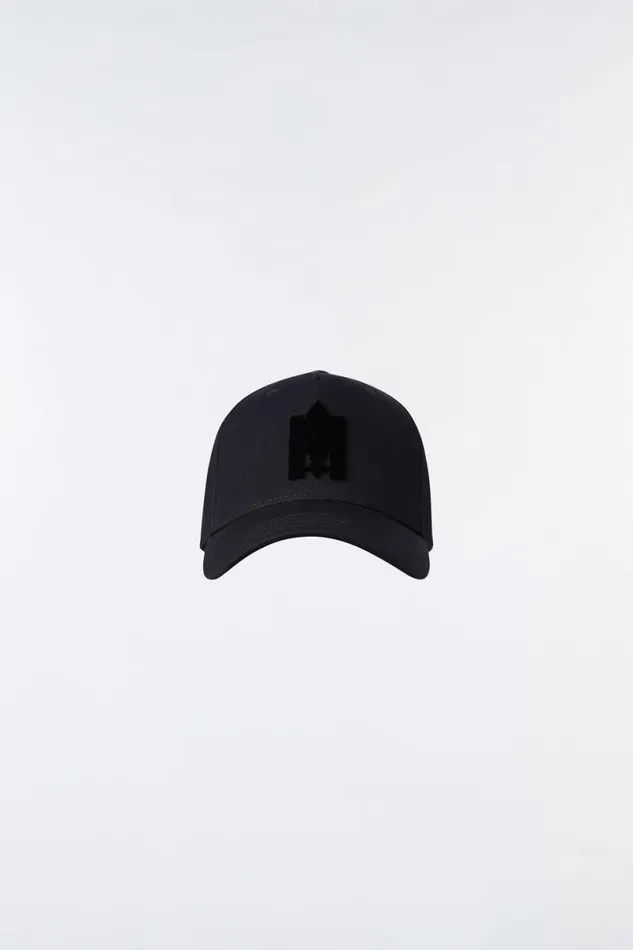 Hats Men Mackage ANDERSON Baseball Cap With Velvet Logo White