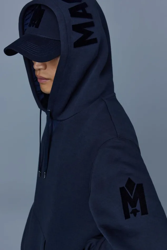 Hats Men Mackage ANDERSON Baseball Cap With Velvet Logo White